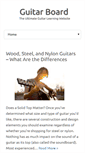 Mobile Screenshot of guitarboard.com